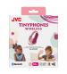 JVC HAKD10W-P Tiny Phones Kids Wireless Headphones - Pink