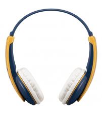 JVC HAKD10W-Y Tiny Phones Kids Wireless Headphones - Yellow/Blue