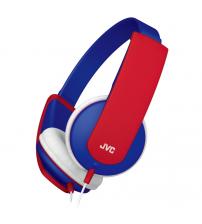 JVC HAKD5A Tiny Phones Kids Stereo Headphones - Blue