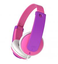 JVC HAKD7PN Tiny Phones Kids Stereo Headphones - Pink/Purple