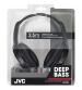 JVC HARX330 Full-Size Over-Ear Stereo Headphones - Black