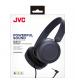 JVC HAS31MAEX Foldable Headphones with Remote Mic - Blue
