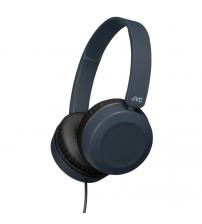 JVC HAS31MAEX Foldable Headphones with Remote Mic - Blue