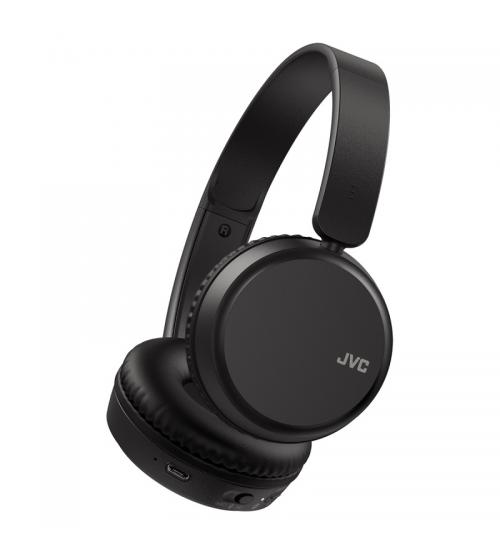 JVC HAS36W-B Deep Bass Wireless Bluetooth On Ear Headphones - Carbon Black