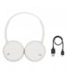 JVC HAS36W-W Deep Bass Wireless Bluetooth On Ear Headphones - Ice White
