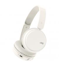 JVC HAS36W-W Deep Bass Wireless Bluetooth On Ear Headphones - Ice White