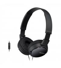 Sony MDR-ZX110APB Overhead Headphones with In Line Control - Black